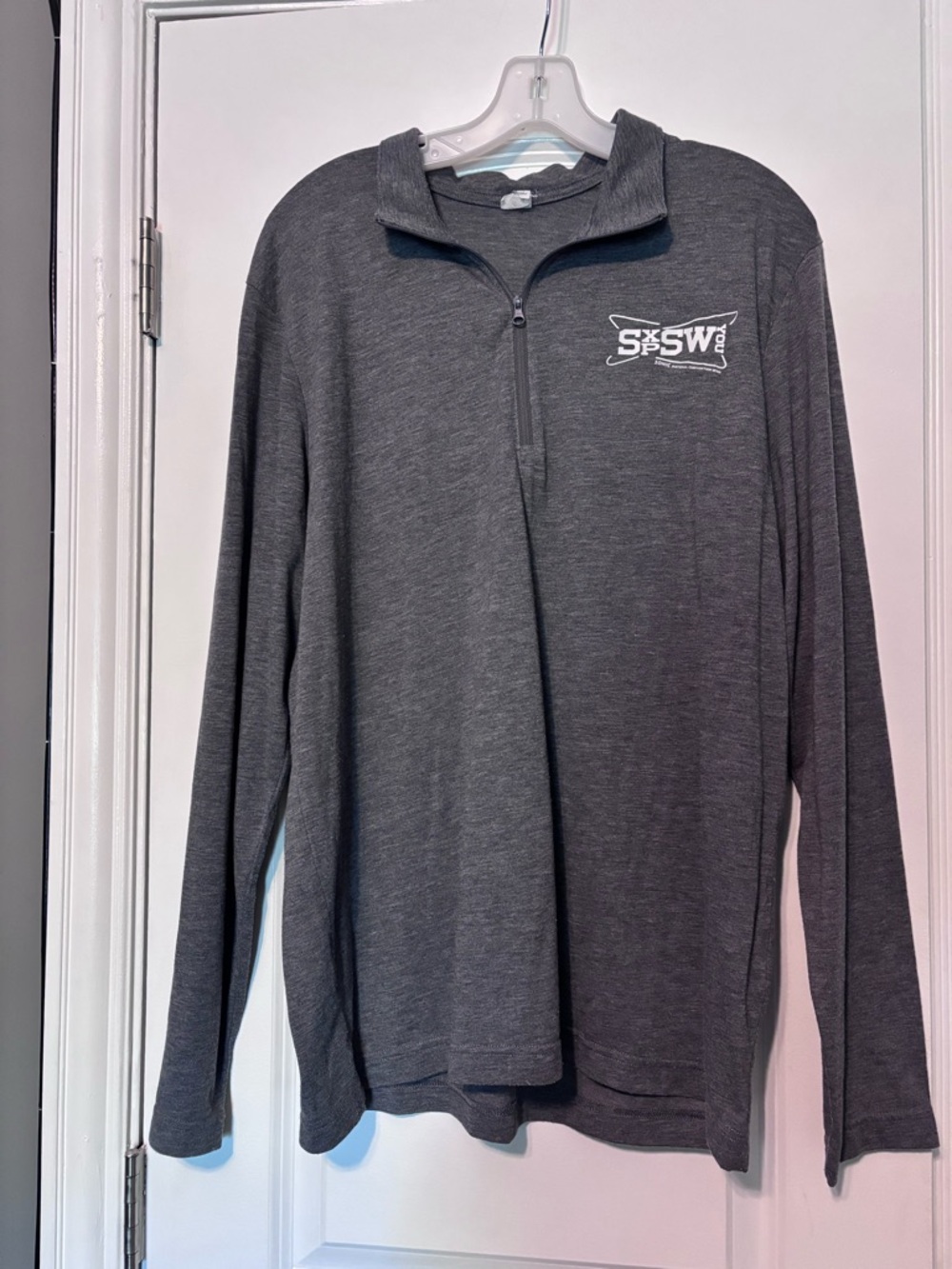 Sonic Drive In Sport-Tek Men's Dark Gray Half-Zip Pullover with White Logo